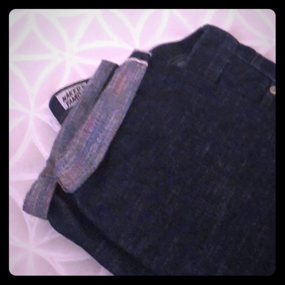 Naked & famous 34x34 selvedged jeans